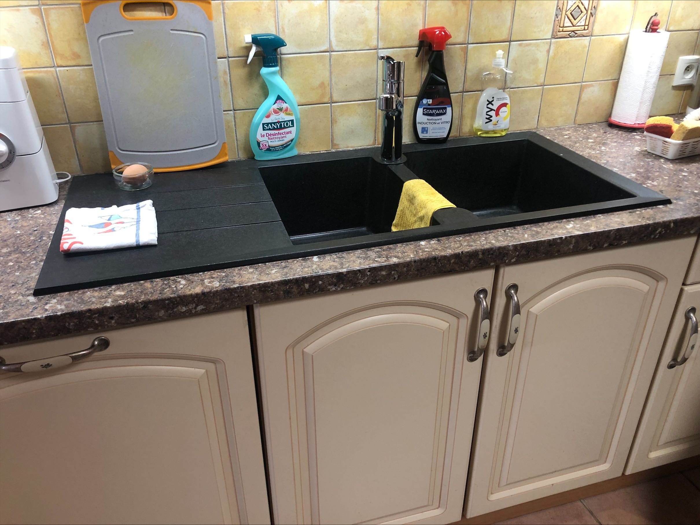 Remplacement d'un évier